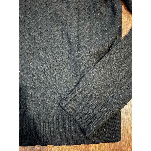 Loft Black Sweater L - Picture 2 of 6